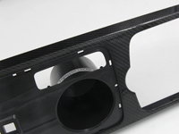 Carbon fiber auto shift cover plate